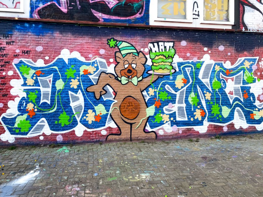 moon, ndsm, graffiti, amsterdam